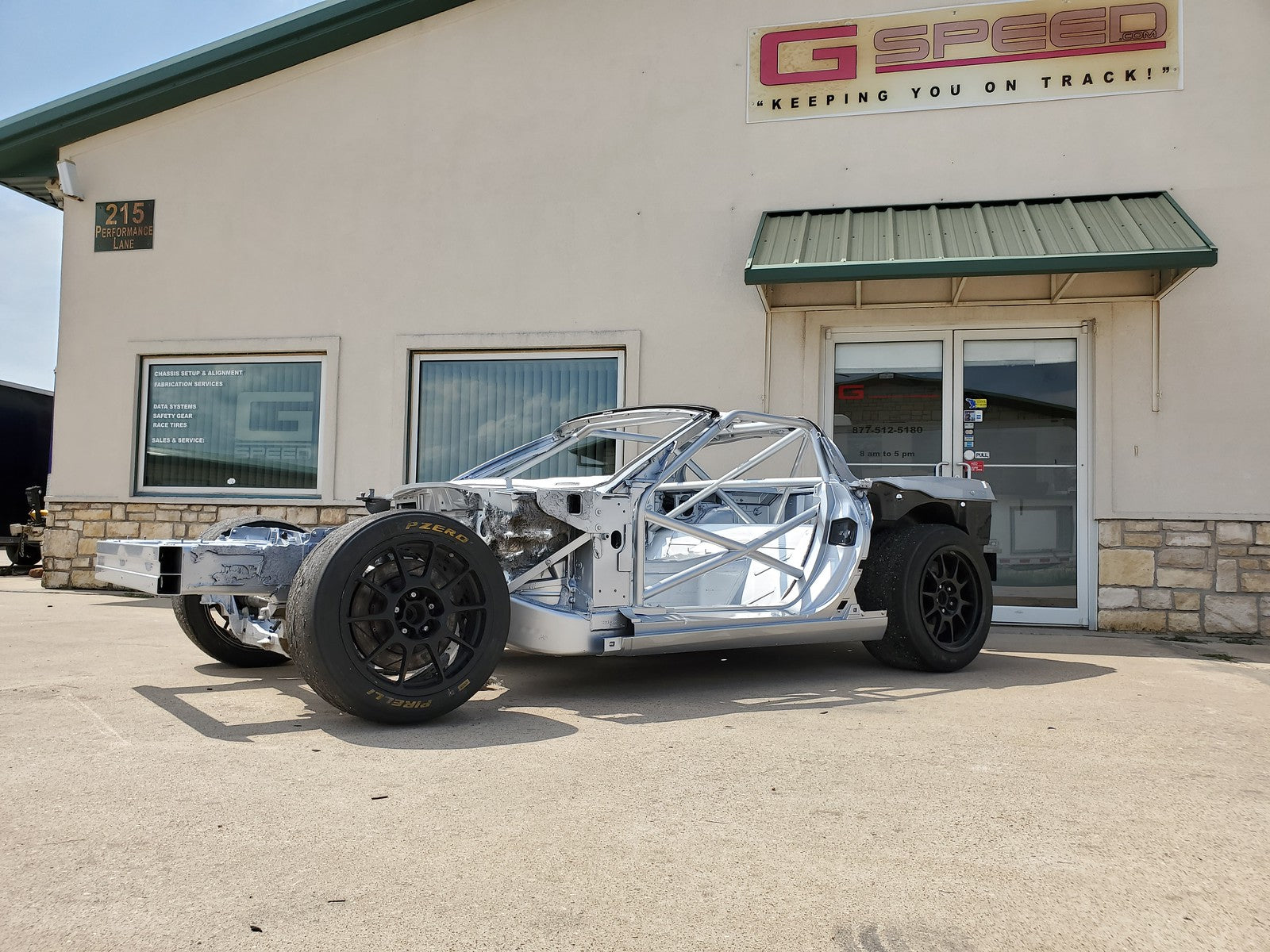GSpeed Corvette rolling chassis program