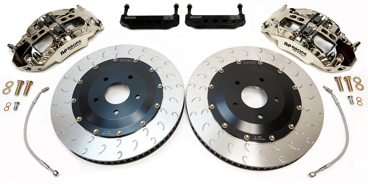 Essex AP Radi-CAL Front Competition Brake Kit Porsche 986, 987 Boxster, Boxster S, Cayman, Cayman S (1996-2012)