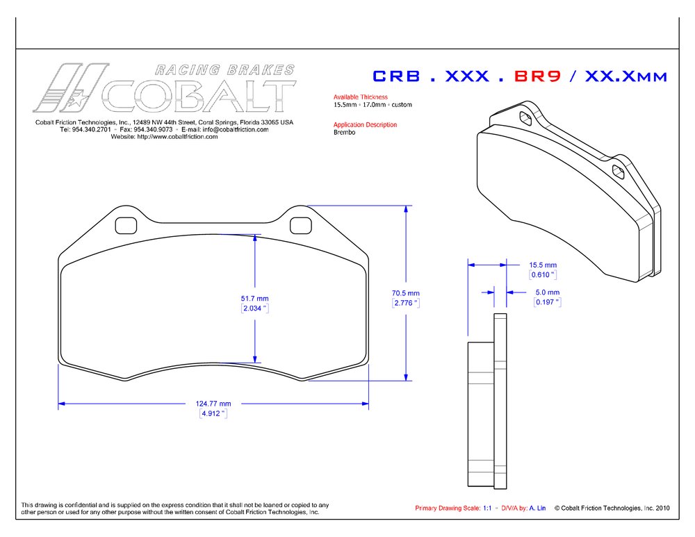 CRB.XRx.BR9 (w/Brembo Caliper) — GSpeed