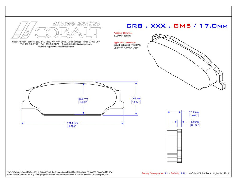 CRB.XRx.GM5 Corvette C5/C5 Z06/C6 (Optimized Rear)