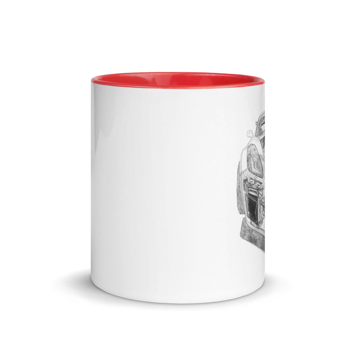 GSpeed Red and White Ceramic Mug