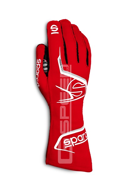 Race gloves Sparco FUTURA with FIA (outside stitching) white/black