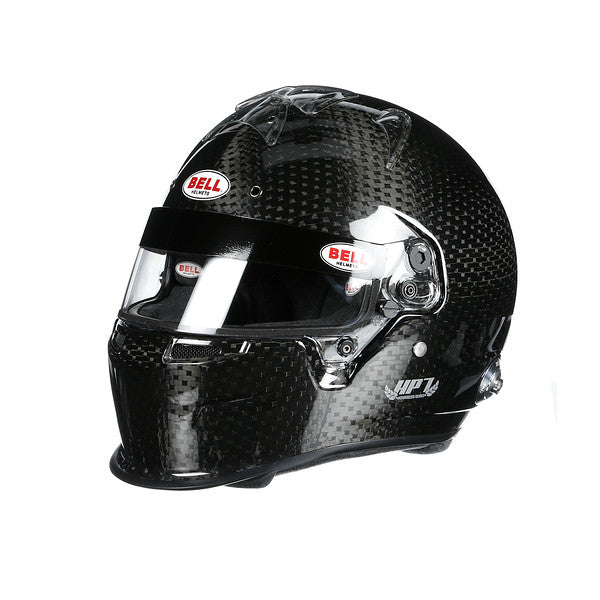 bell carbon fiber racing helmet Bell HP7 Carbon Helmet With Duckbill Spoiler - FIA8860 | Free HP Bag, Dark Grey Lining